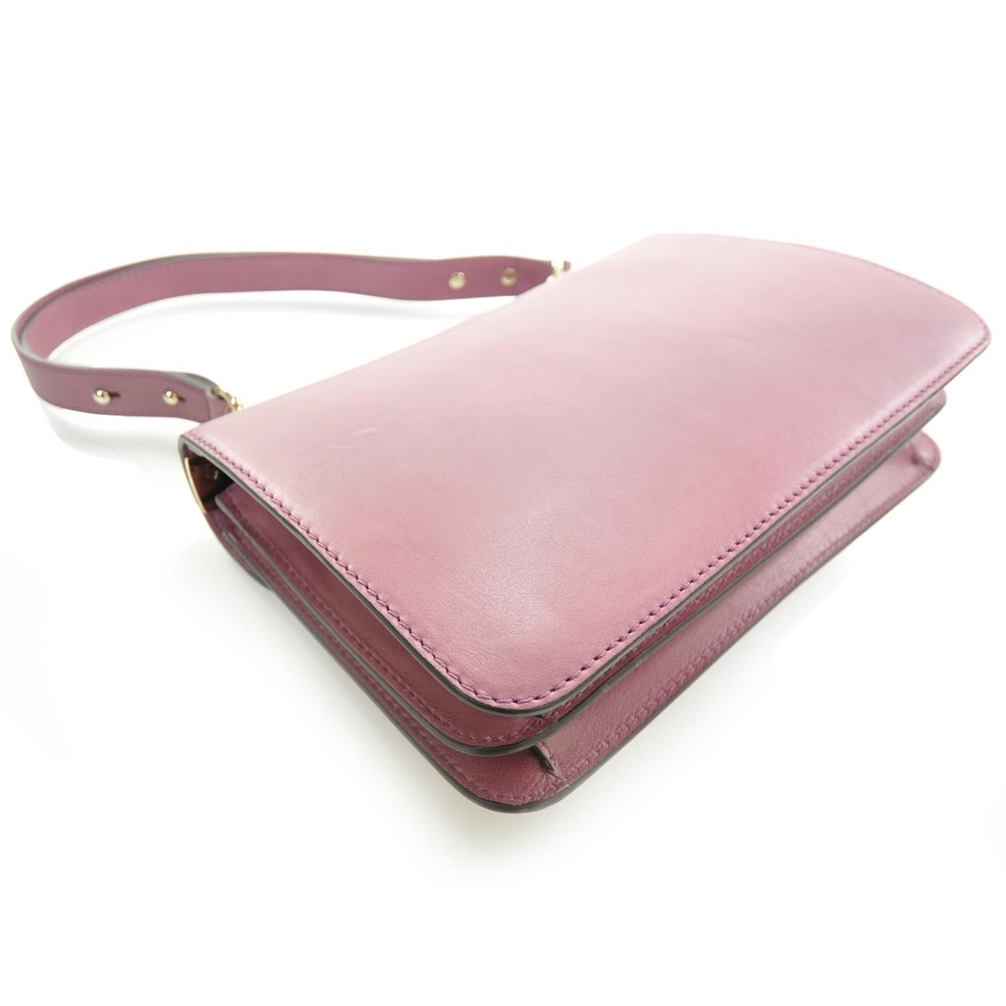 Calfskin 1973 Shoulder Flap Bag Mauve
