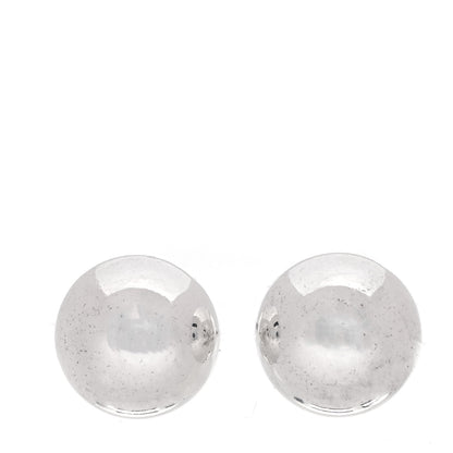 Tiffany Sterling Silver 10mm HardWear Ball Earrings 1 of 4