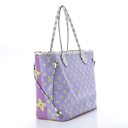 Louis Vuitton Monogram Giant Neverfull MM Pink Lilac 3 of 11