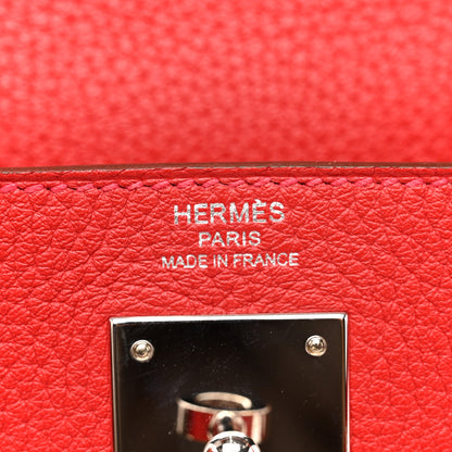 Hermes Togo Kelly Retourne 28 Rouge Casaque 5 of 12