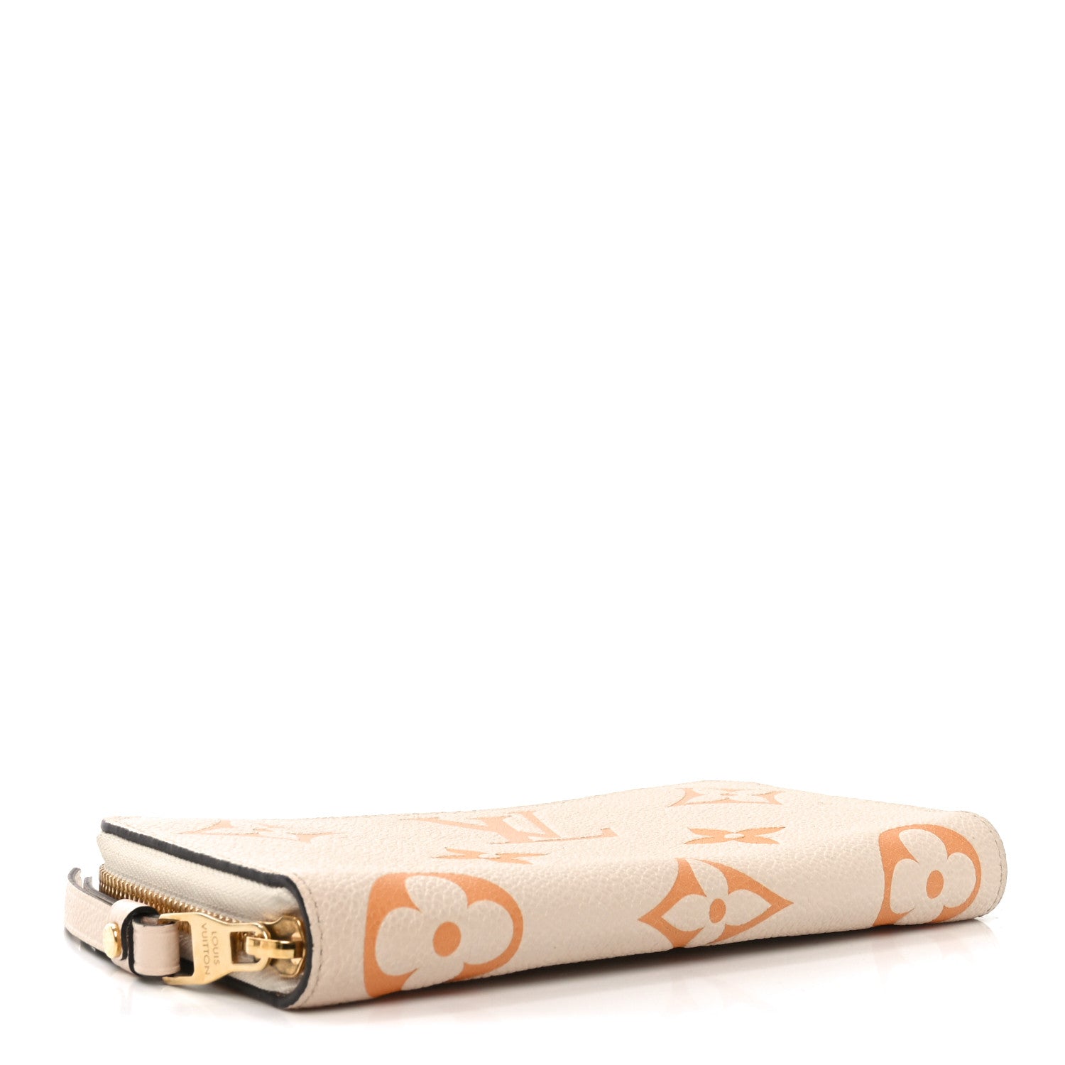 Louis Vuitton Empreinte Monogram Giant By The Pool Zippy Wallet Cream Saffron 4 of 6