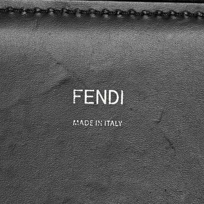 Fendi Vitello King Plexiglass Medium Fendi Sunshine Shopper Tote Black 6 of 10