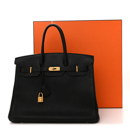 Hermes Togo Birkin 35 Black 13 of 13