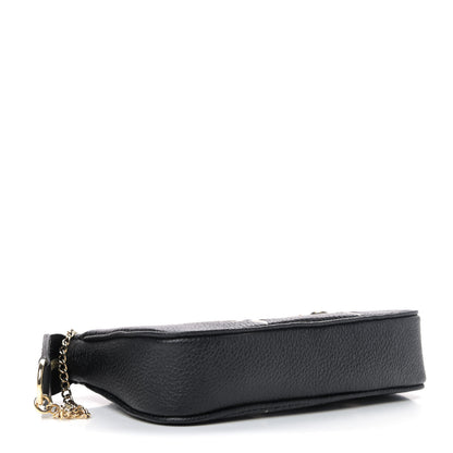 Louis Vuitton Empreinte Monogram Giant Mini Pochette Accessories Black 3 of 4