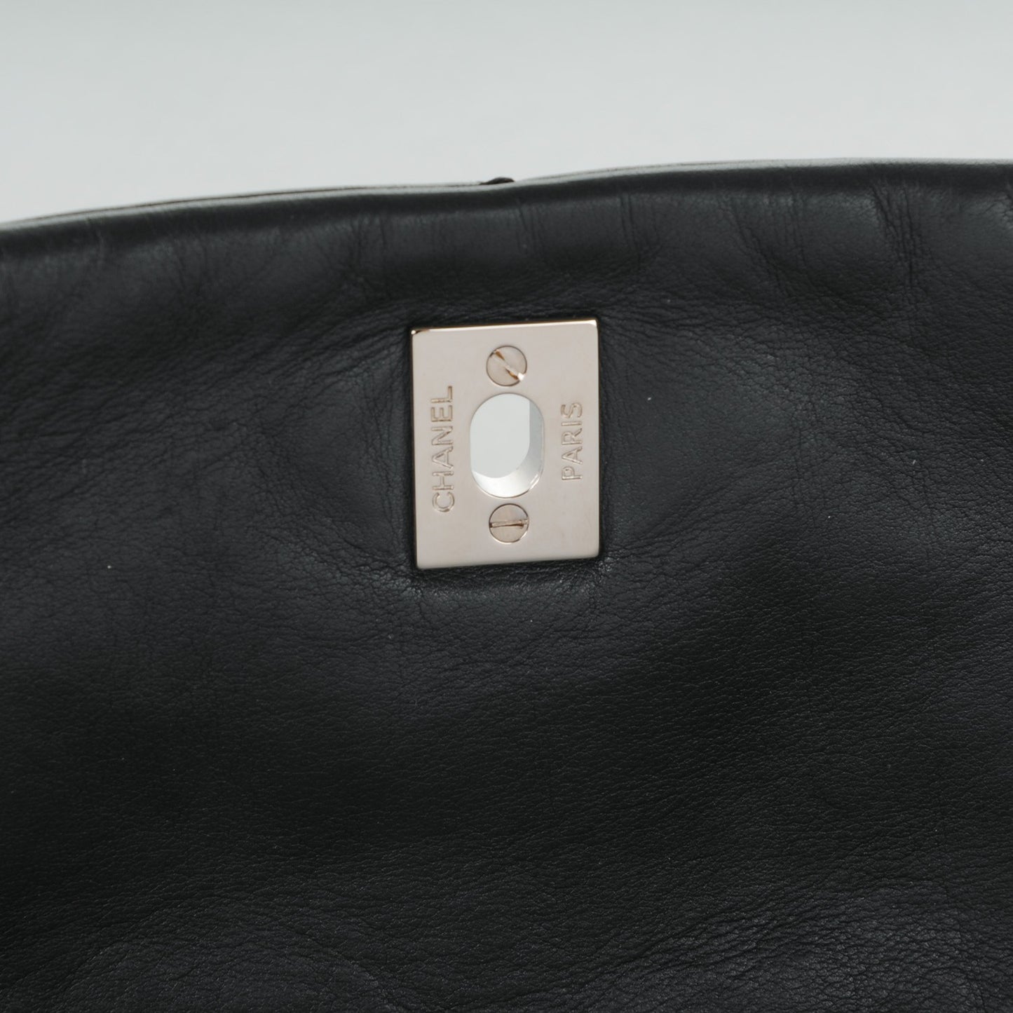 Calfskin Quilted Small Love Me Tender Flap Black
