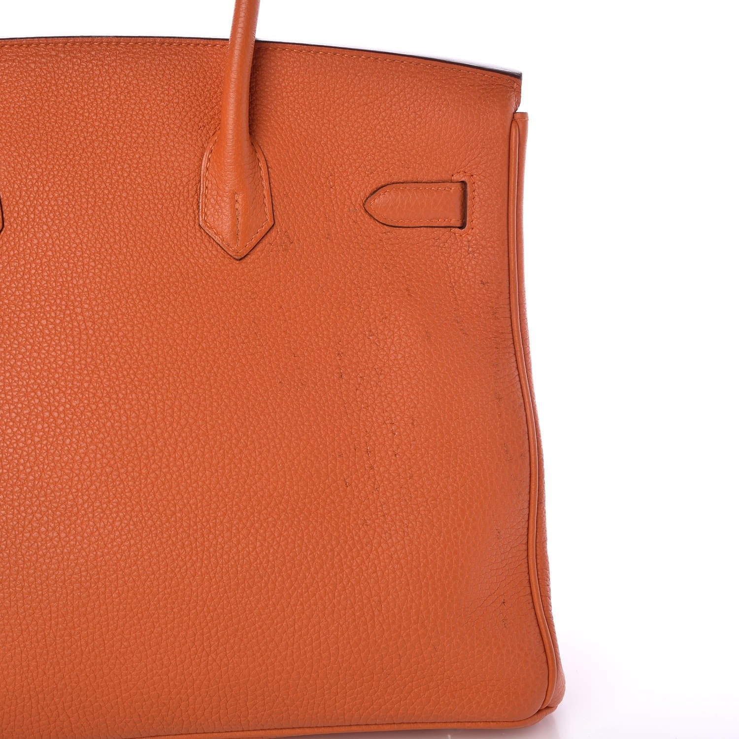 Hermes Togo Birkin 35 Orange 37 of 42