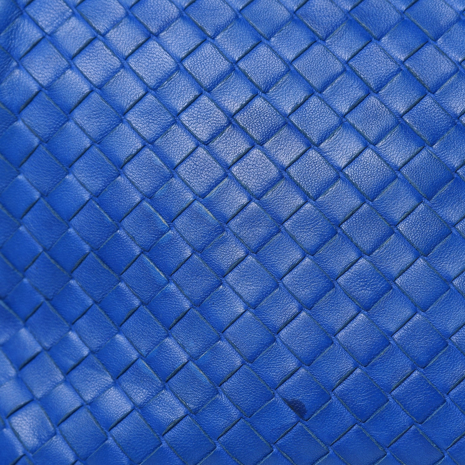 Bottega Veneta Nappa Intrecciato Nodini Crossbody Messenger Signal Blue 12 of 15