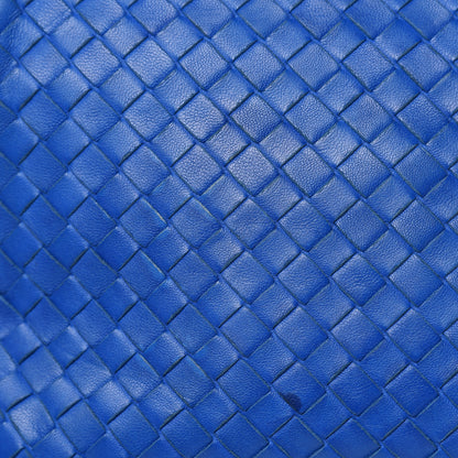 Bottega Veneta Nappa Intrecciato Nodini Crossbody Messenger Signal Blue 12 of 15