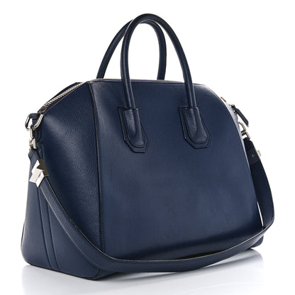 Givenchy Sugar Goatskin Medium Antigona Navy 3 of 17