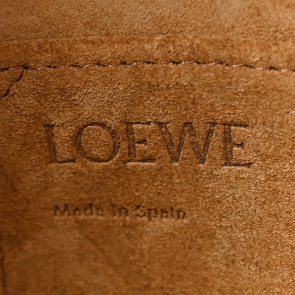 Loewe Grained Calfskin Small Gate Crossbody Bag Caramel Pecan 6 of 11