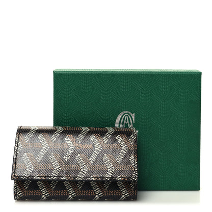 Goyard Goyardine Saint Michel 6 Key Holder Black 8 of 8