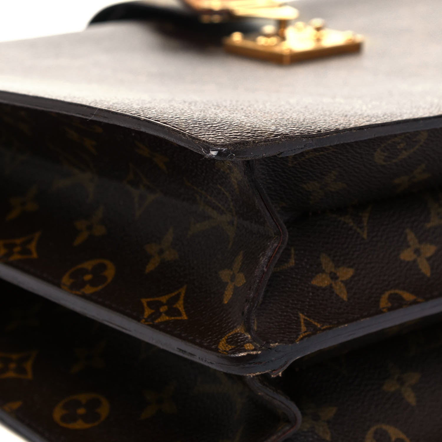 Louis Vuitton Monogram Serviette Fermoir NM Briefcase 11 of 12
