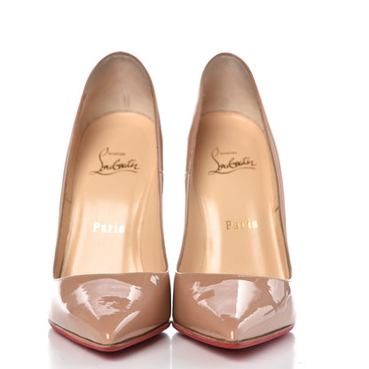 Christian Louboutin Patent So Kate 120 Pumps 37.5 Nude 2 of 11