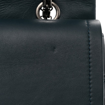 Chanel Aged Calfskin Quilted 2.55 Reissue 227 Green 10 of 11
