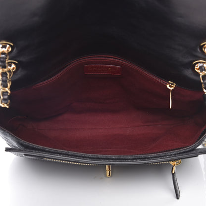 Chanel Denim Calfskin Quilted Small Flap Black 7 of 10