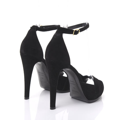 Hermes Velvet Highlight Sandals 38 Black 4 of 7