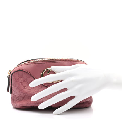 Gucci Microguccissima Cosmetic Case Pink 2 of 9