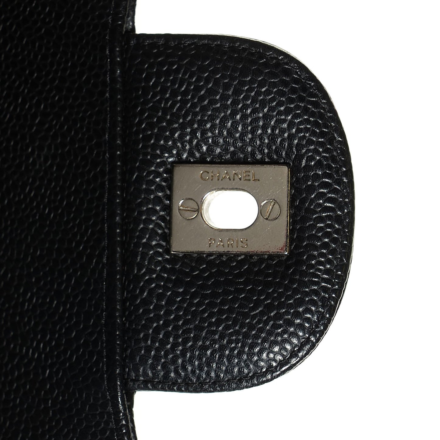 Caviar Quilted Maxi Single Flap Black