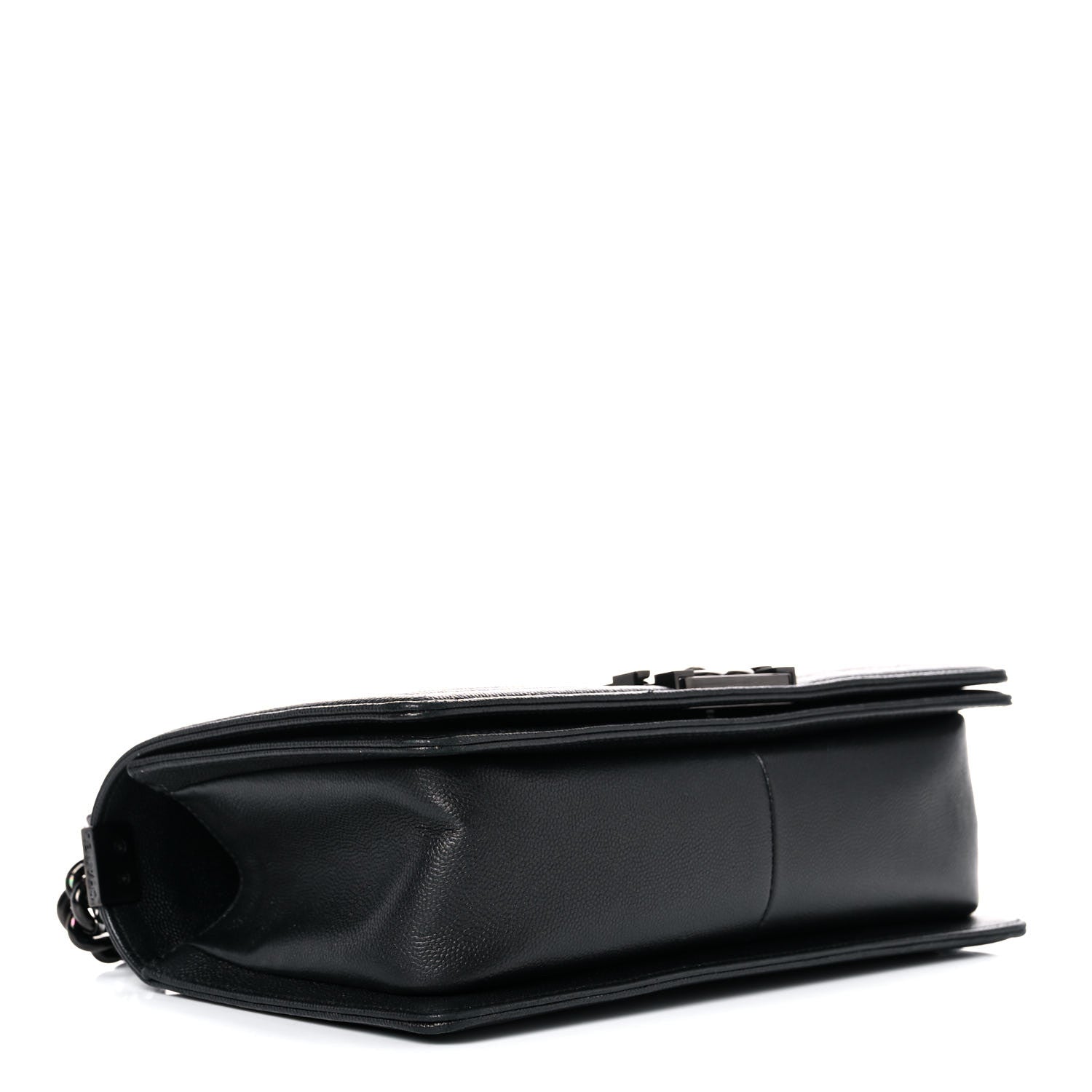 Chanel Caviar Quilted Medium Boy Flap So Black 4 of 15