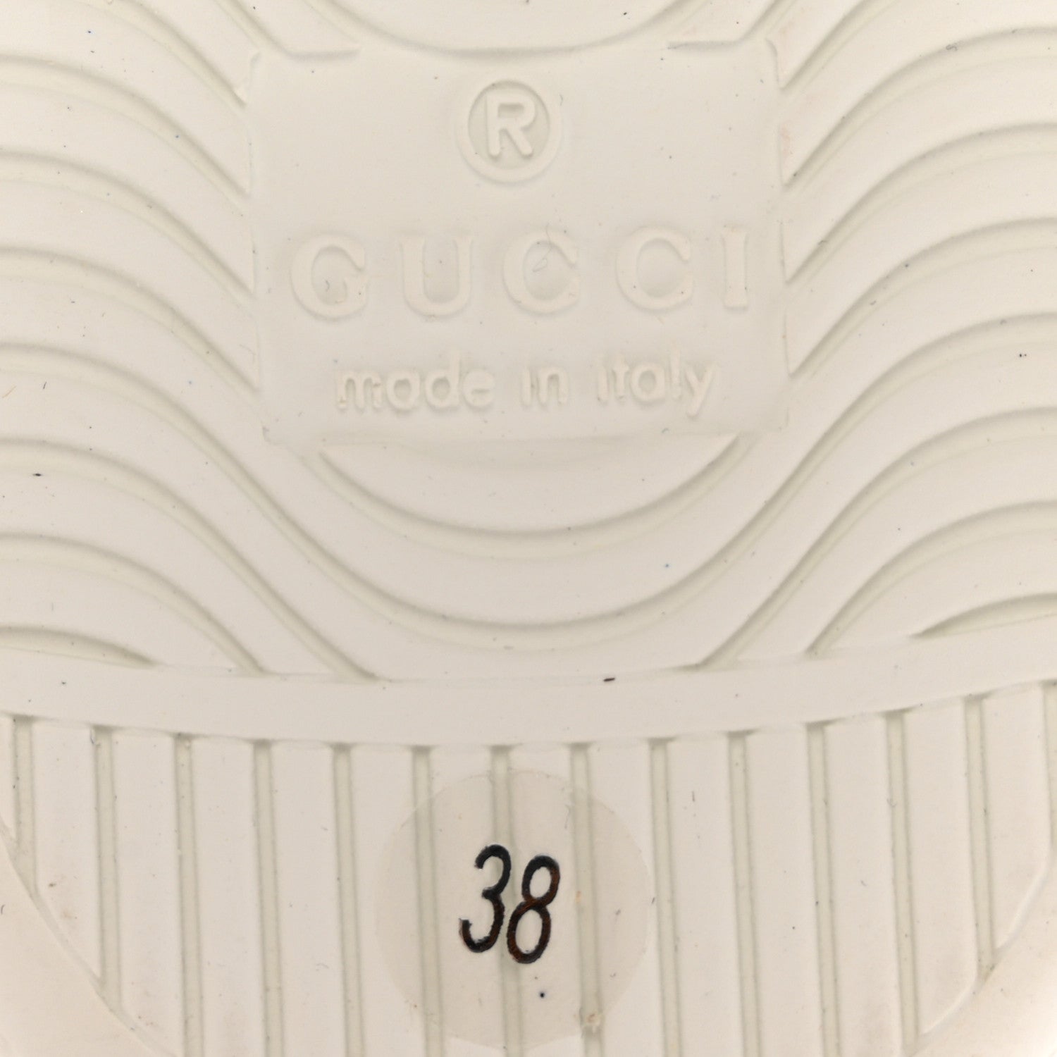 Gucci Calfskin Web Bosco Embroidered Ace Sneakers 38 White 7 of 11