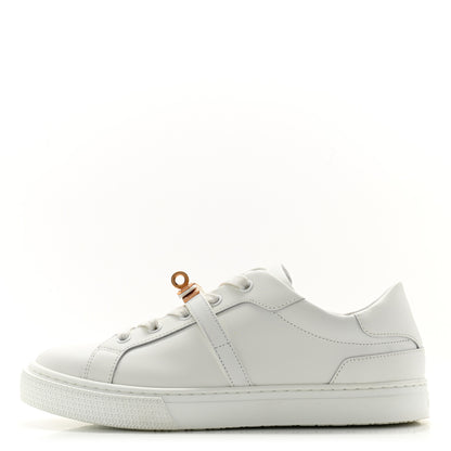 Hermes Calfskin Day Sneakers 38 White 1 of 11