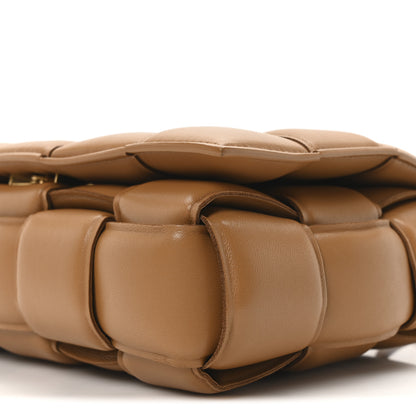 Bottega Veneta Nappa Maxi Intreccio Padded Cassette Crossbody Bag Caramel 9 of 9