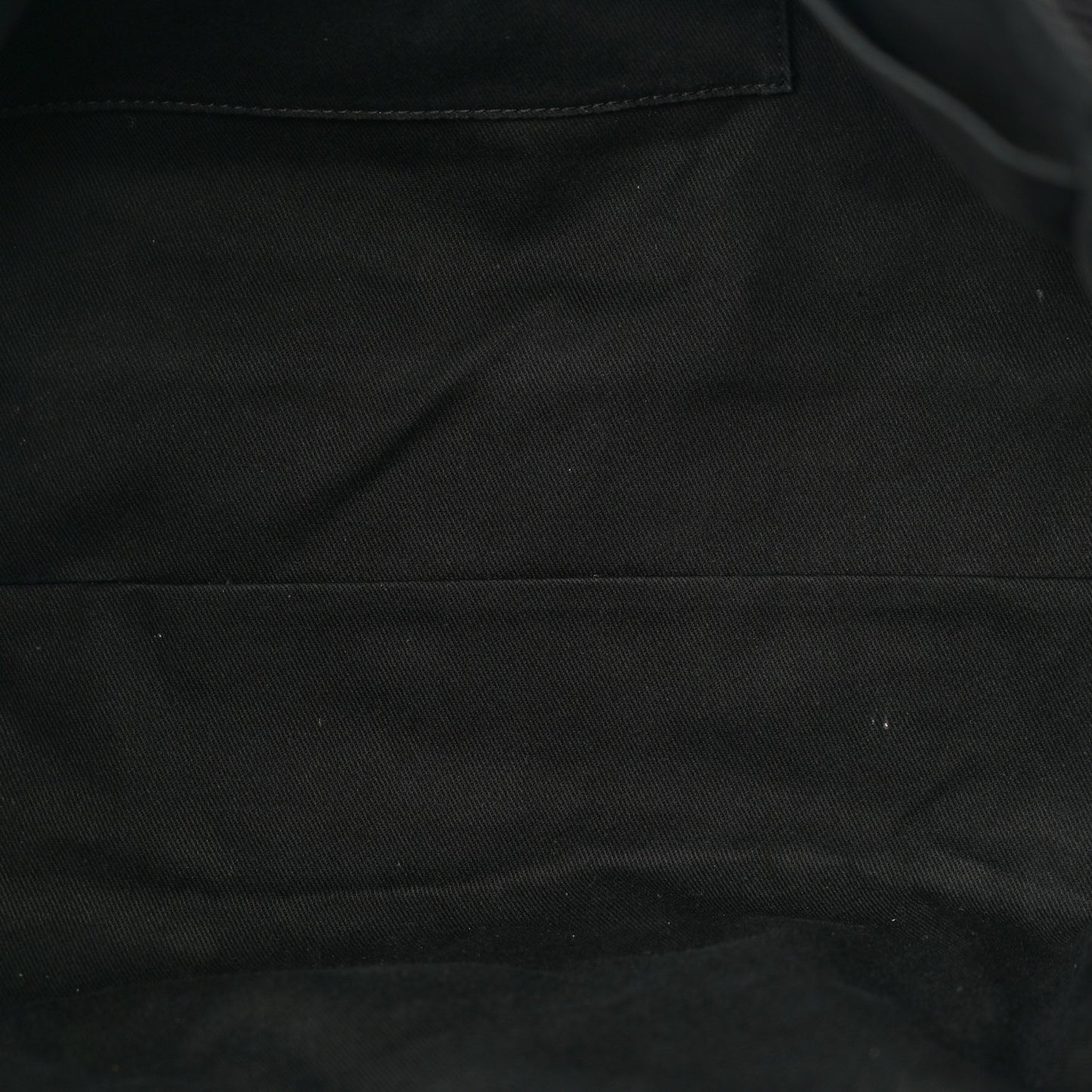 Woven Straw Raffia Medium Deauville Tote Black White