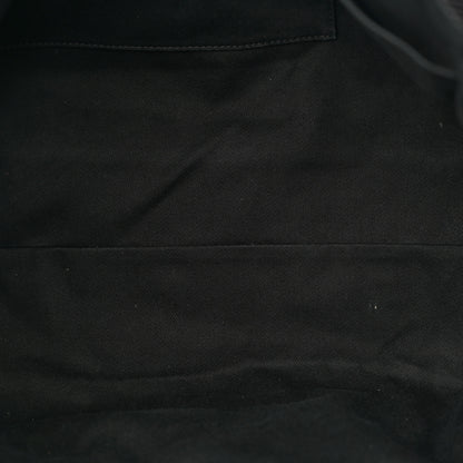 Chanel Woven Straw Raffia Medium Deauville Tote Black White 5 of 19