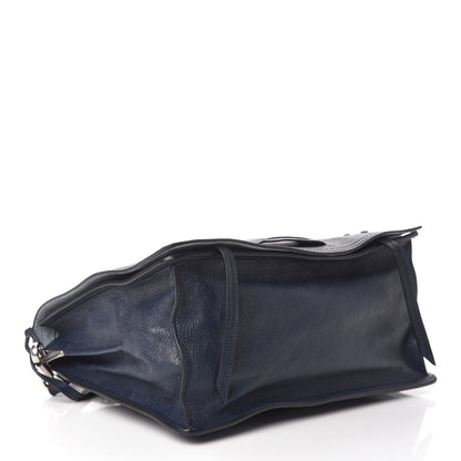 Prada Glace Calf Etiquette Flap Baltico Astrale 4 of 15