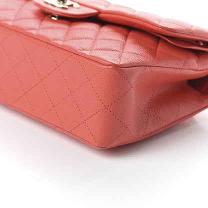 Chanel Caviar Quilted Small Double Flap Red 7 of 10