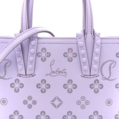 Christian Louboutin Calfskin Loubinthesky Mini East West Cabata Tote Lavender 8 of 13