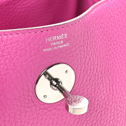 Hermes Taurillon Clemence Lindy 26 Magnolia 6 of 10