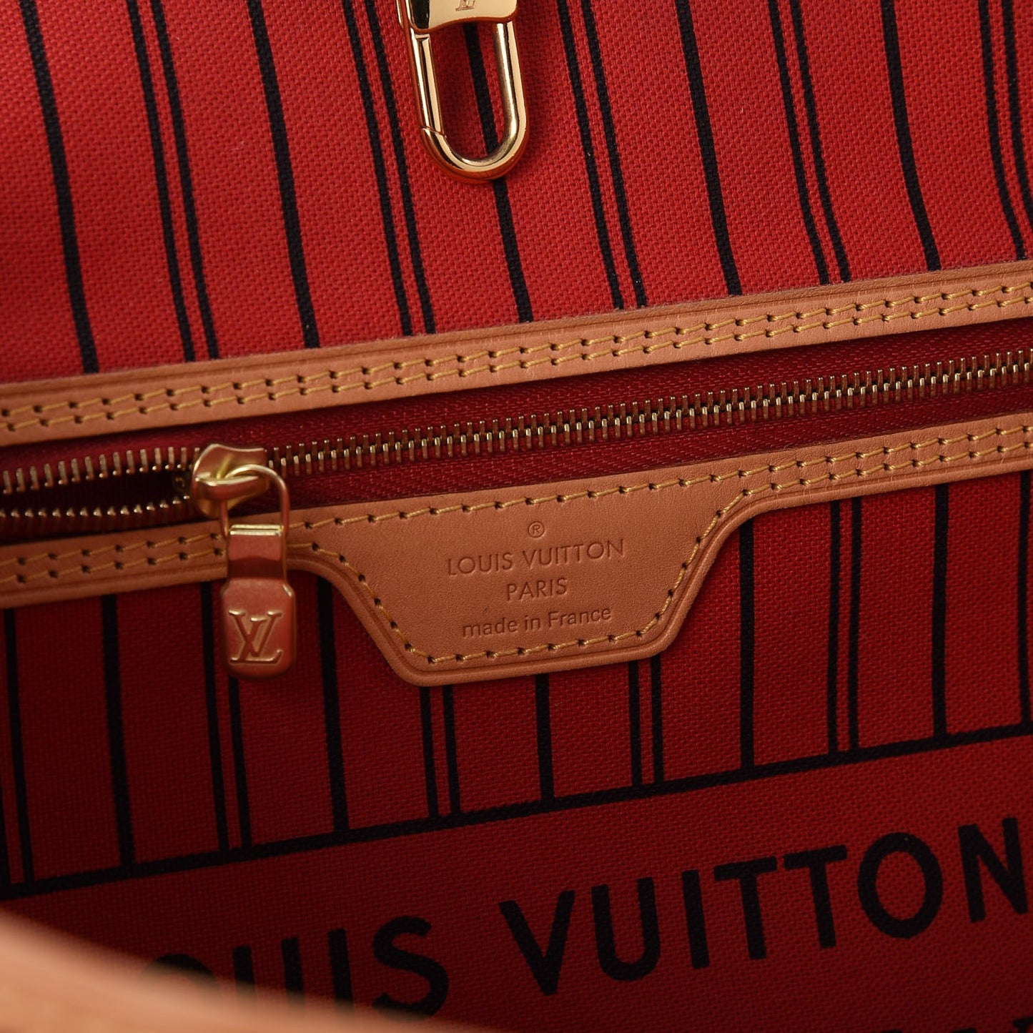 Monogram Neo Neverfull MM Cherry