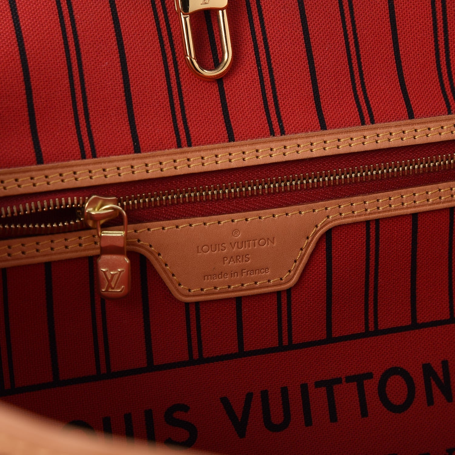 Louis Vuitton Monogram Neo Neverfull MM Cherry 7 of 8