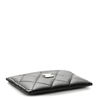 Chanel Caviar Quilted Card Holder Black 4 of 8
