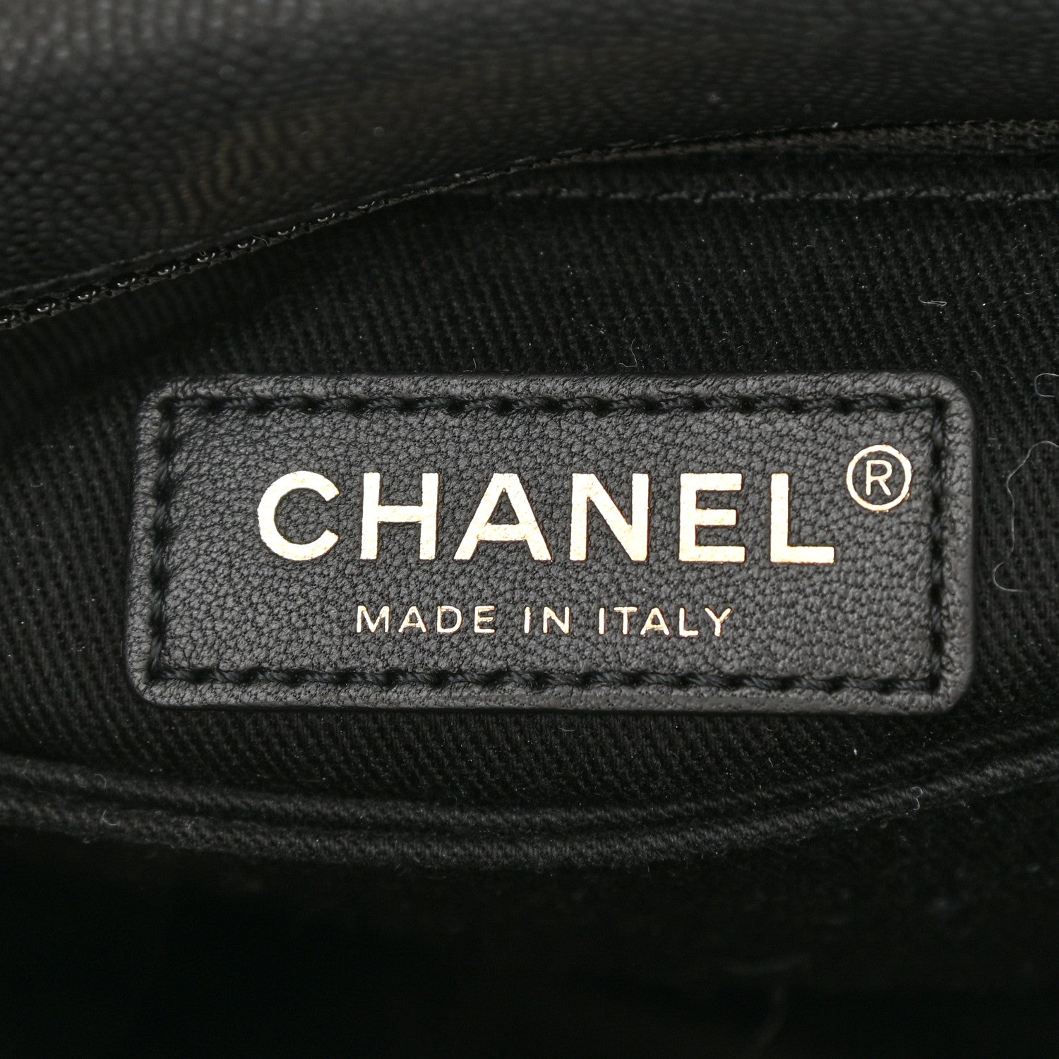Chanel Caviar Lizard Embossed Quilted Mini Coco Handle Flap Black 6 of 9