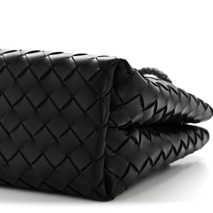 Bottega Veneta Nappa Intrecciato Small Andiamo Shoulder Bag Black 9 of 12