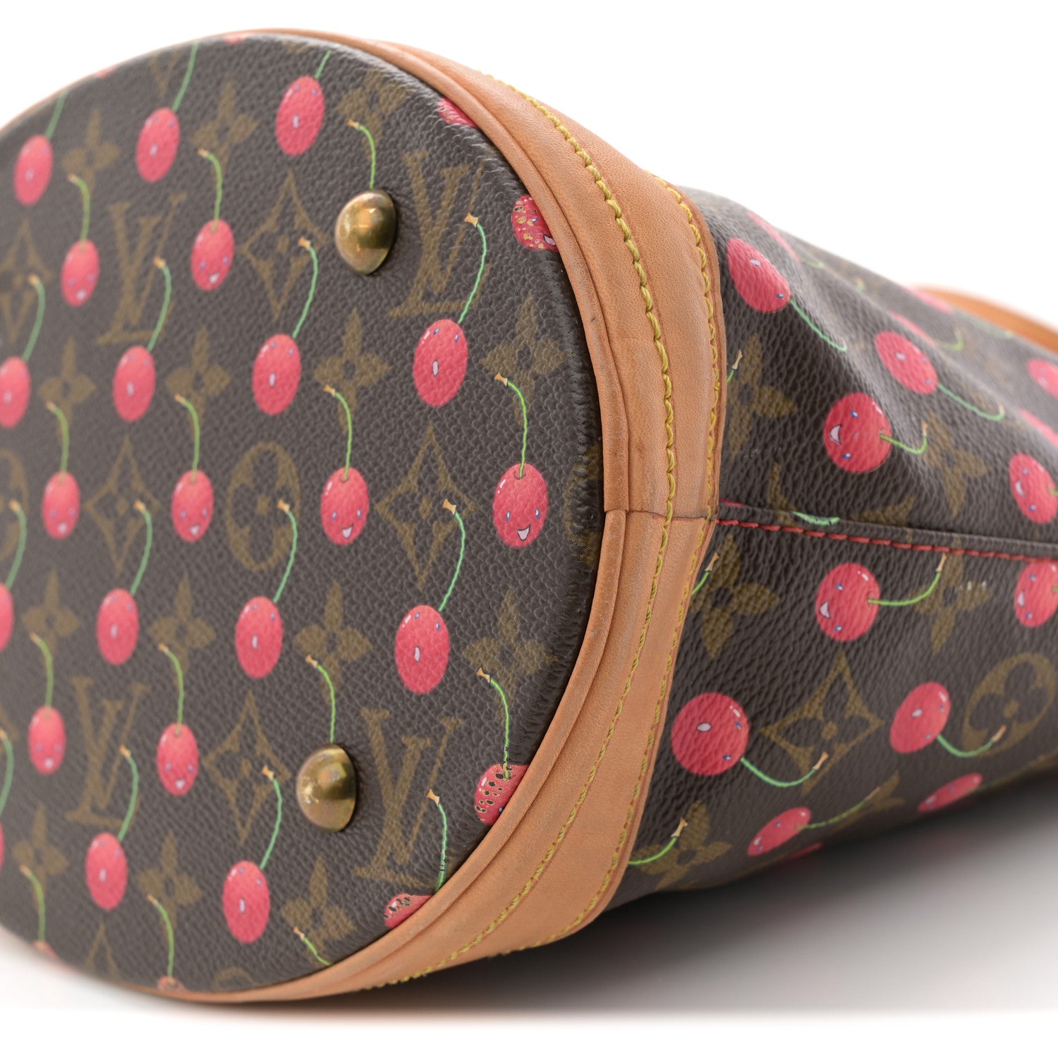 Louis Vuitton Monogram Cerises Bucket Bag 10 of 14