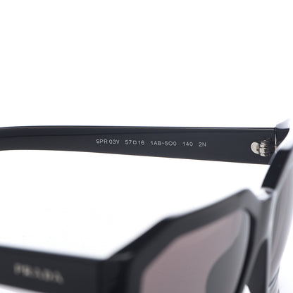 Prada Disguise Sunglasses SPR 03V Black 5 of 7