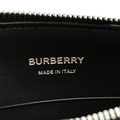 Burberry Grained Calfskin Peyton TB Crossbody Bag Black 6 of 8