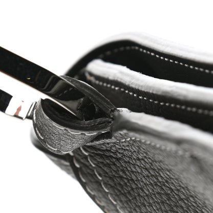Christian Dior X KAWS Grained Calfskin Saddle Wristlet Grey 10 of 10