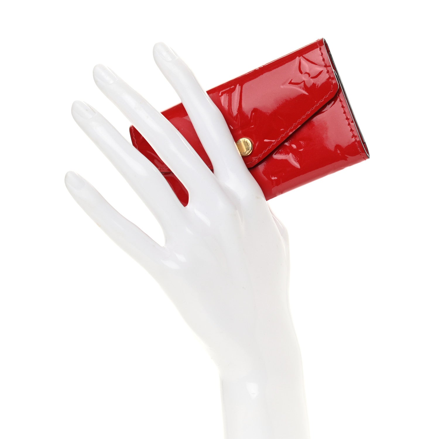 Louis Vuitton Vernis Multicles 4 Key Holder Cherry 2 of 11