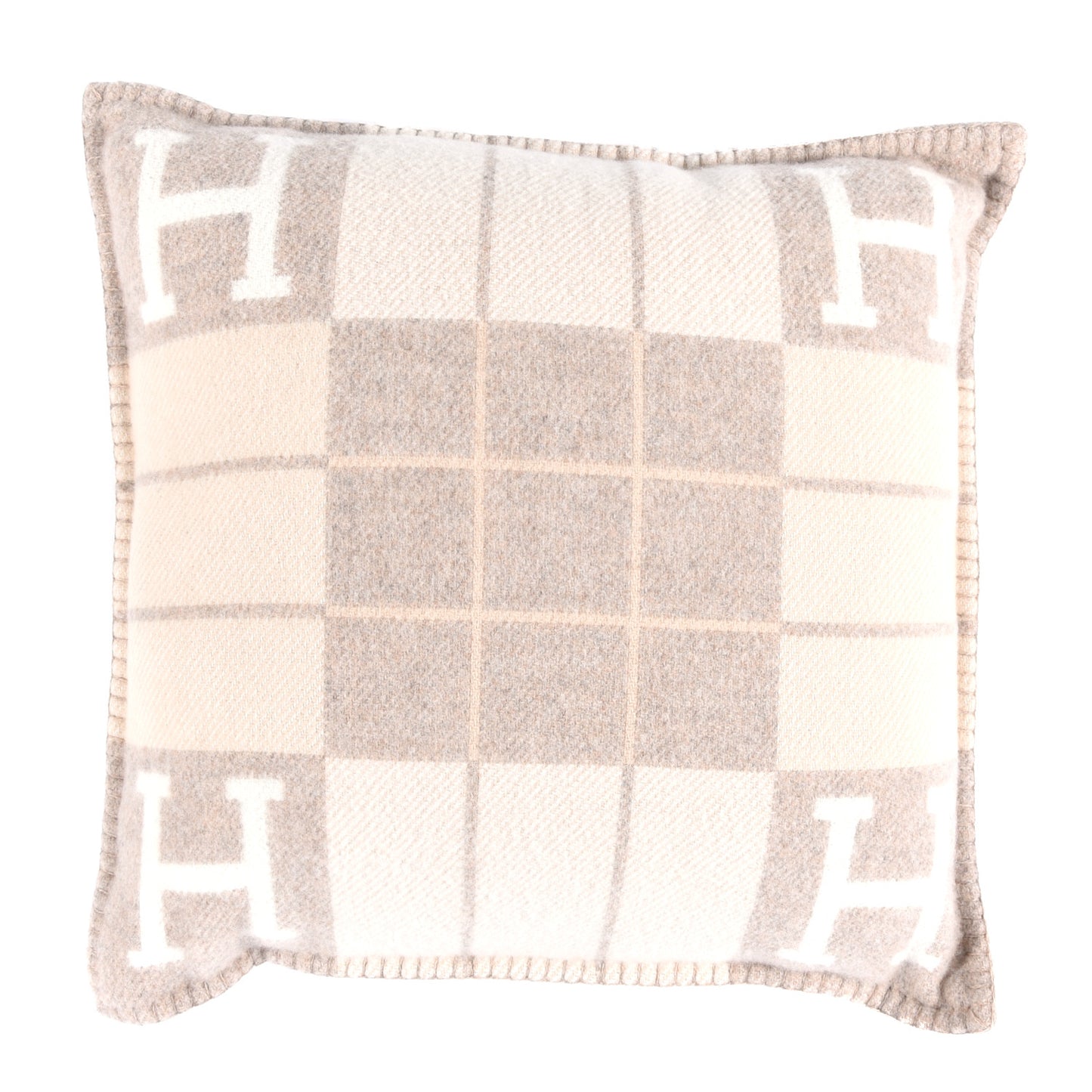 Wool Cashmere Avalon III Pillow PM Coco Camomille