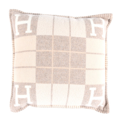 Hermes Wool Cashmere Avalon III Pillow PM Coco Camomille 1 of 3