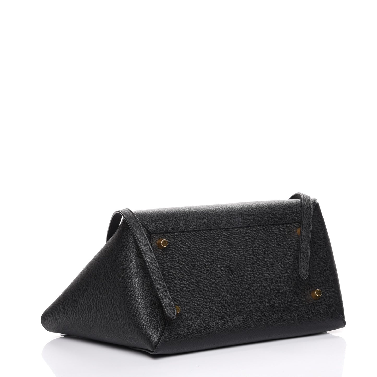 Grained Calfskin Small Belt Bag Black