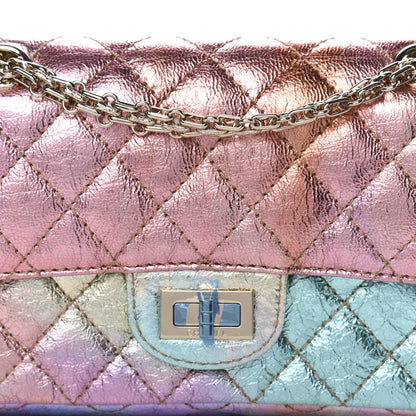 Chanel Metallic Goatskin Quilted Mini 2.55 Reissue Flap Multicolor 10 of 11
