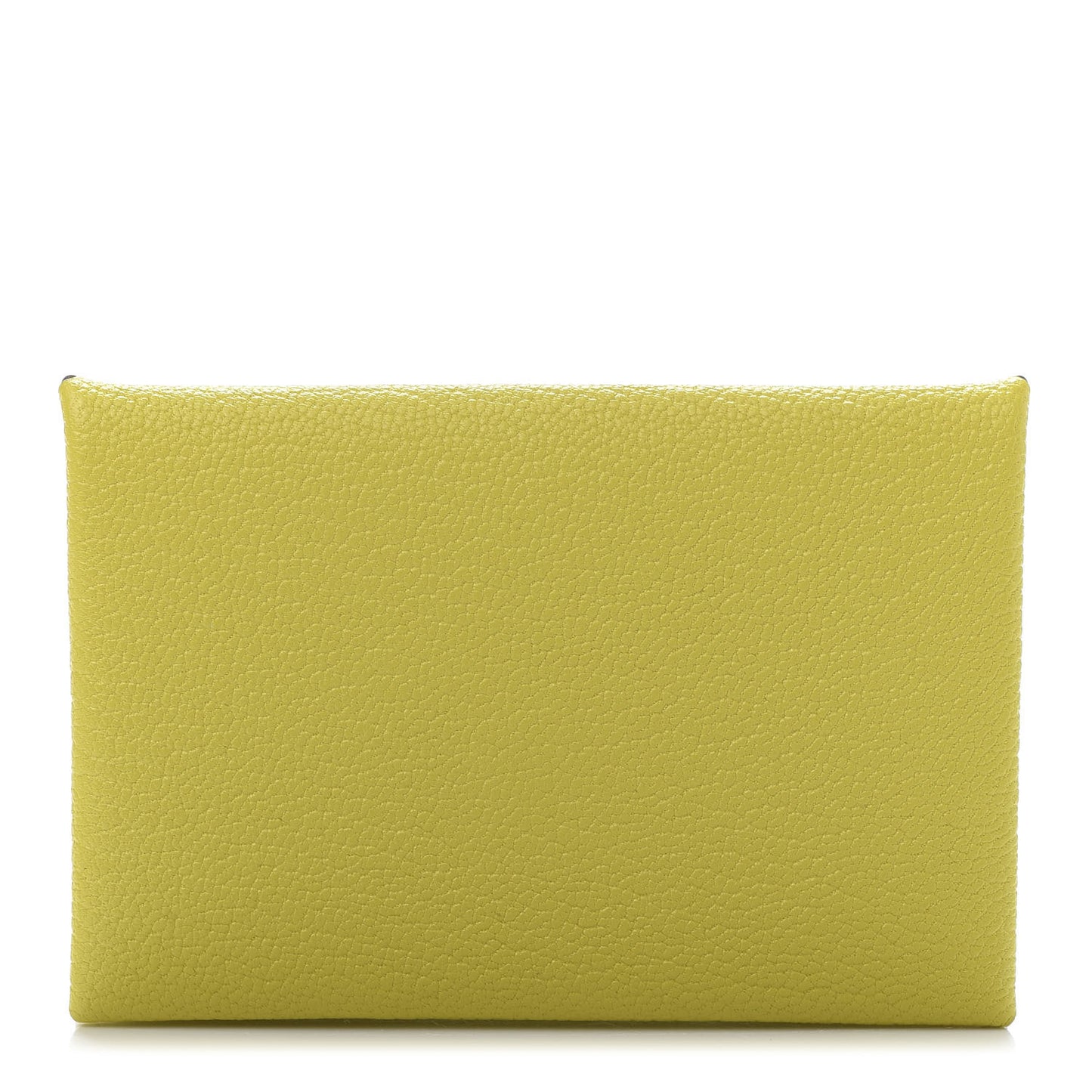 Chevre Mysore Calvi Card Case Lime