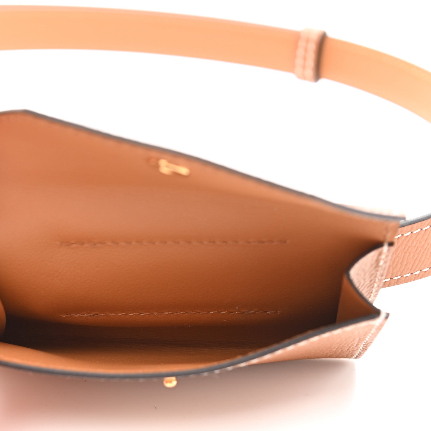Hermes Epsom Kelly Pocket Belt Gold 3 of 5