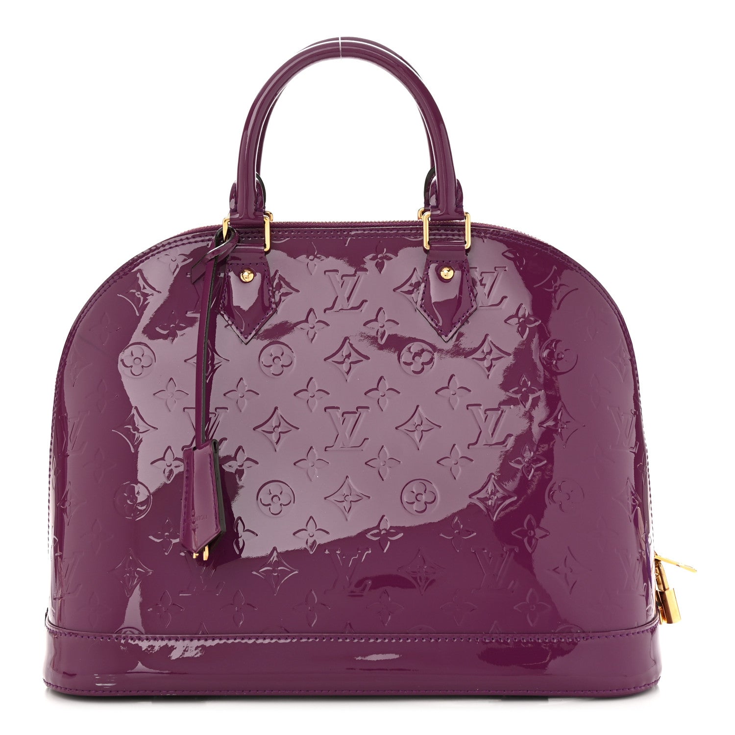 Louis Vuitton Vernis Alma MM Amethyste 1 of 12