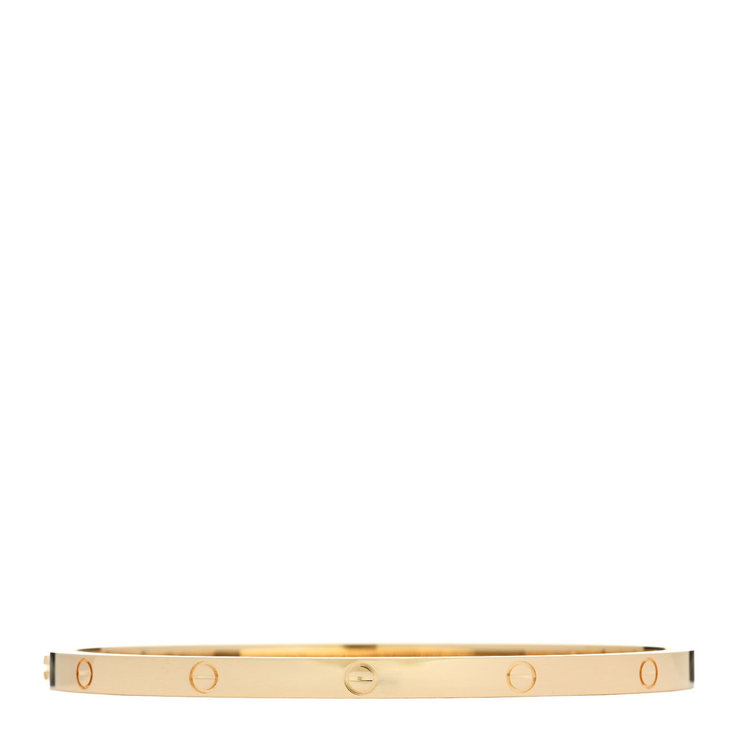 Cartier 18K Yellow Gold Small LOVE Bracelet 17 2 of 8